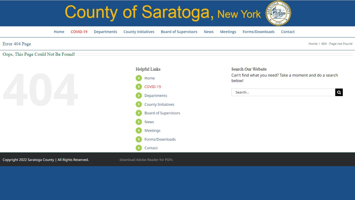 County Clerk – County of Saratoga, New York